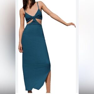 Shein Cut Out Bodycon Maxi  Dress